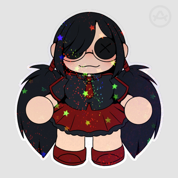 Saya Kisaragi Die Cut Sticker