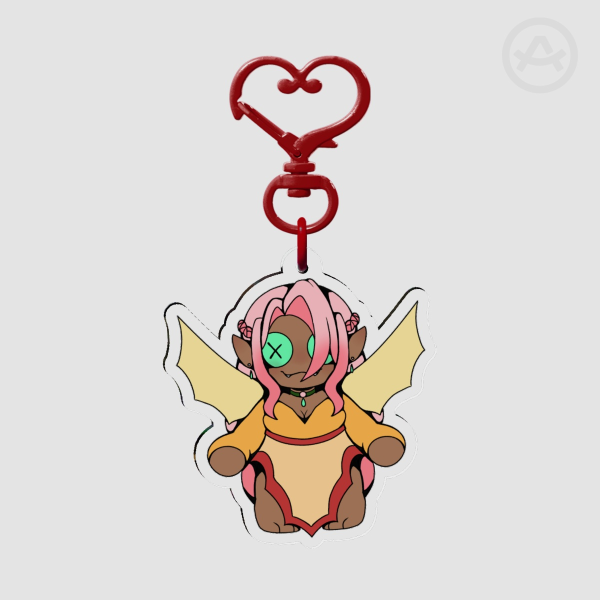 flutterbat Acrylic Keychain