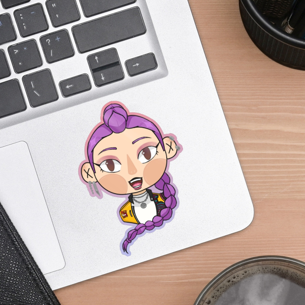 Kpop Demon Hunters Rumi Die Cut Stickers