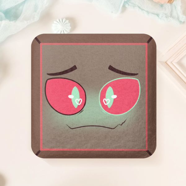 Box Vox | Vincent Wittman plush badge | Hazbin Hotel