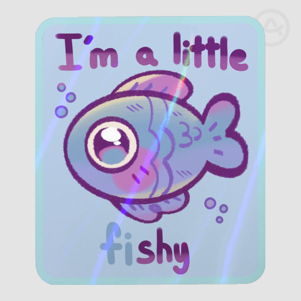 A little fishy sticker