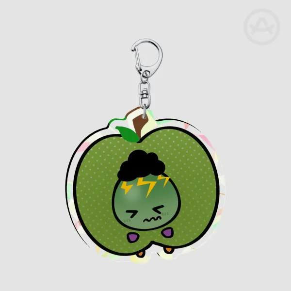 Stoecker Green Apple Keychain