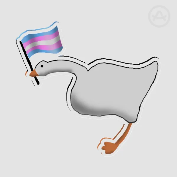 Goose Flag: Transgenger Flag