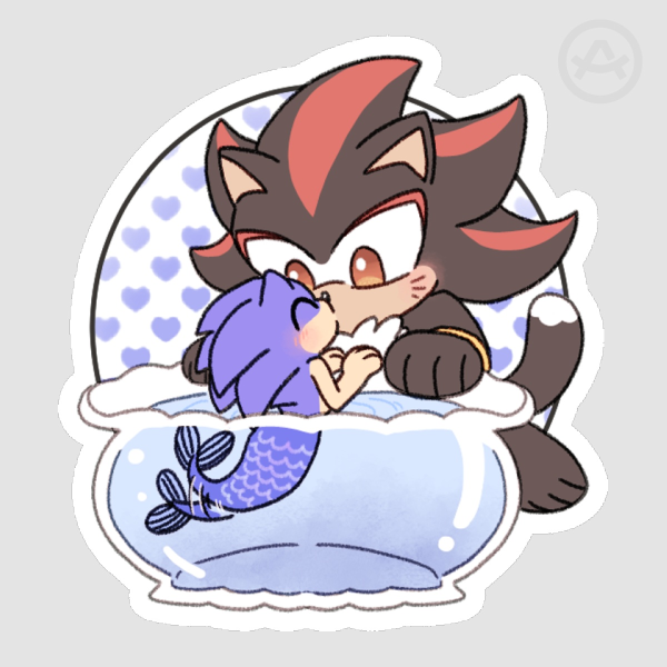 Shadow x Sonic Die Cut Stickers (B)