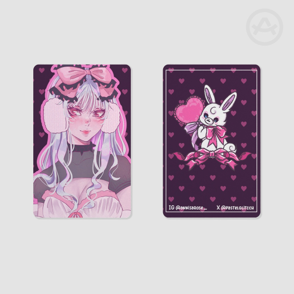 Ribbon Girl Photocard - Black Version