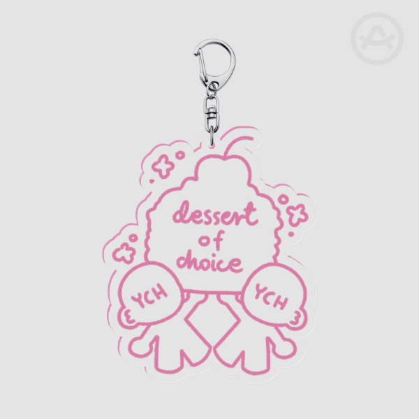 YCH Dessert Buddies Keychain Commission~