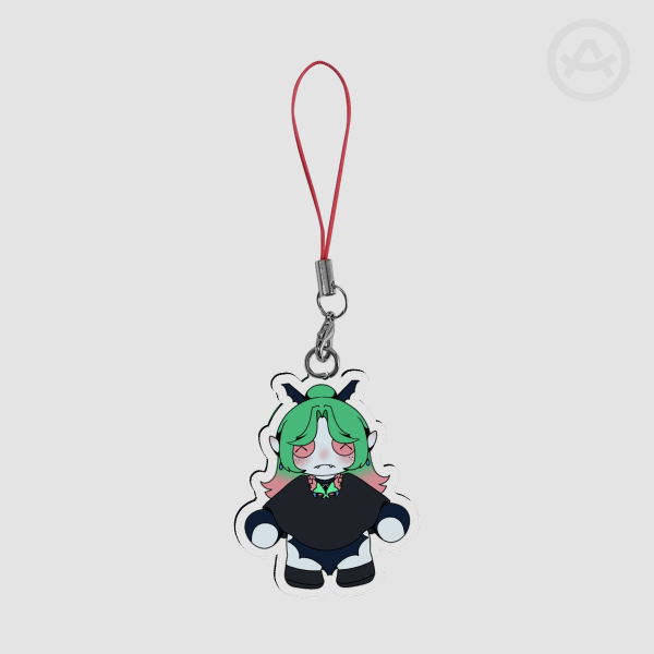 olivia Acrylic phone charm