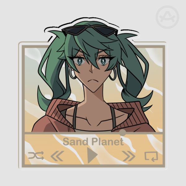 Vocaloid||Sand Planet Acrylic Pin