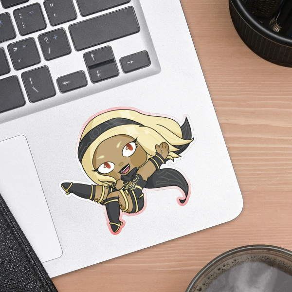 Gravity Rush Kat Die Cut Stickers
