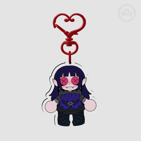 Elissabat Acrylic Keychain