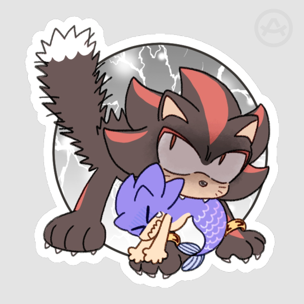 Shadow x Sonic Die Cut Stickers (A)