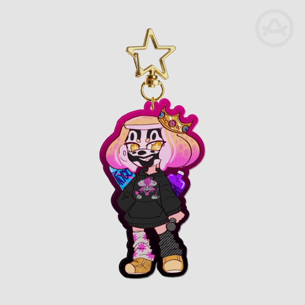 Juggalo Pearl Keychain!!