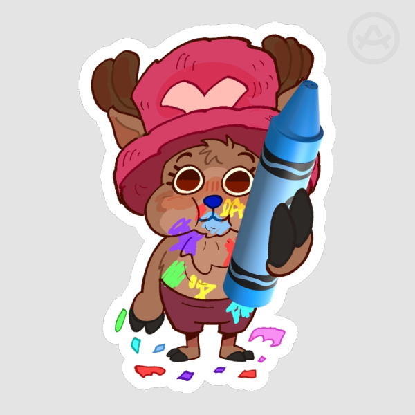 Chopper - Pen - One Piece Sticker