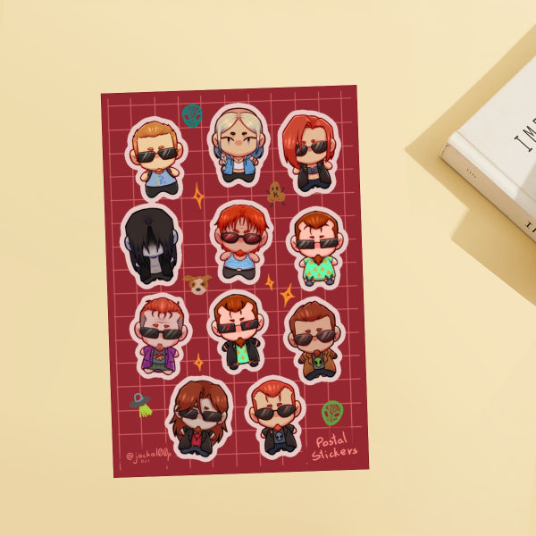 Postal Sticker Sheet