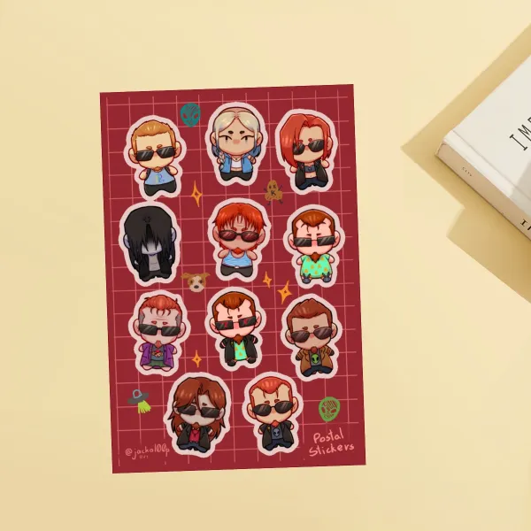 Postal Sticker Sheet