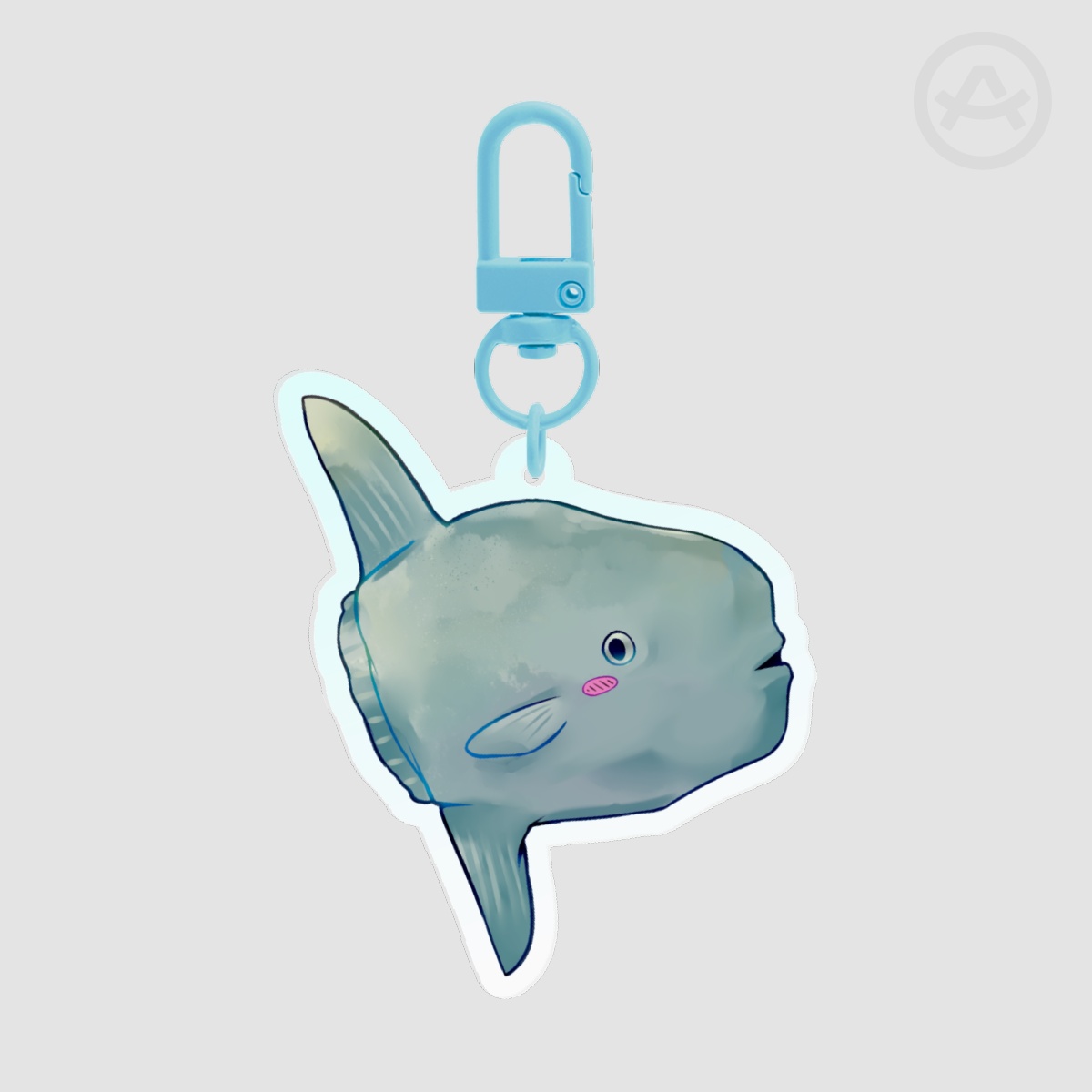 Mola Mola Acrylic Keychains - Sea Creature Lovers Unite! Collab