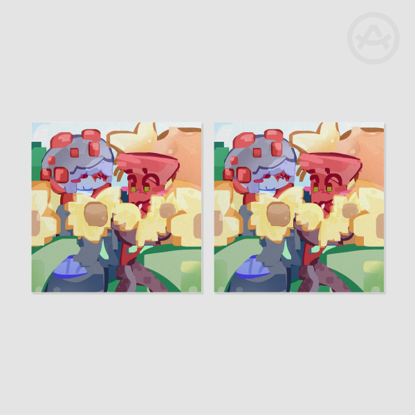 Mushroom And Dynamite Objectified Pearl Paper Photocards
