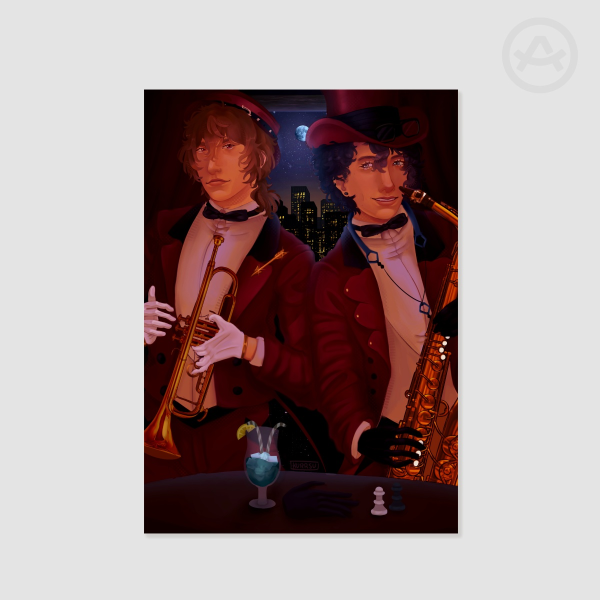 Shuake/Akeshu Persona 5 Jazz poster