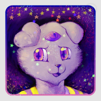 Aamon NB Pride - Holo Sticker