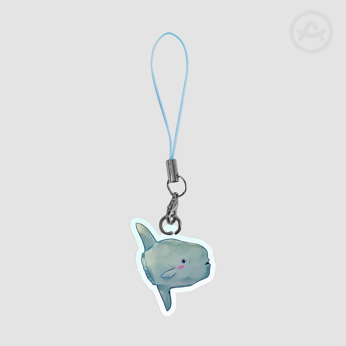 Mola Mola Acrylic Phone Charm - Sea Creature Lovers Unite! Collab