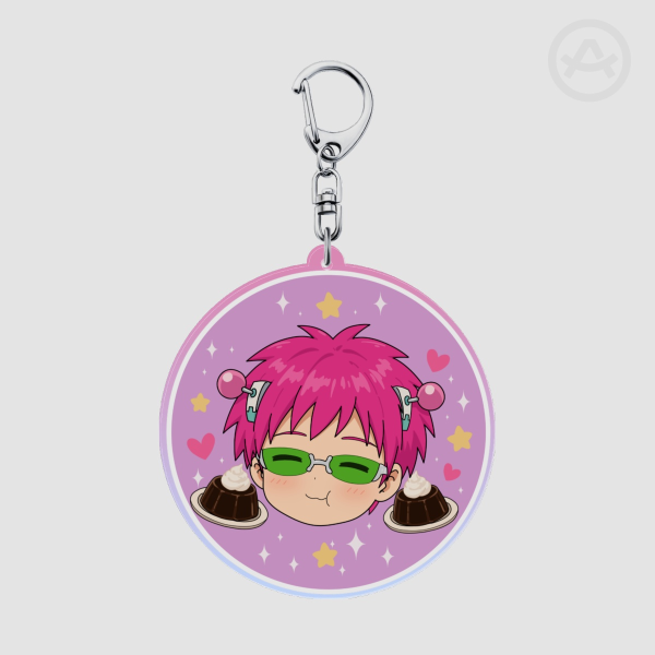 Saiki K Coffee Jelly - Acrylic Keychains
