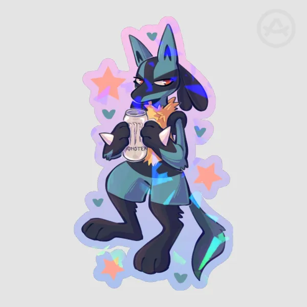 Lucario // Pokemon Sticker