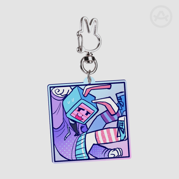 Melanie Box Keychain