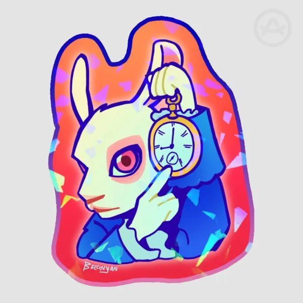 Rabbit Meme Sticker