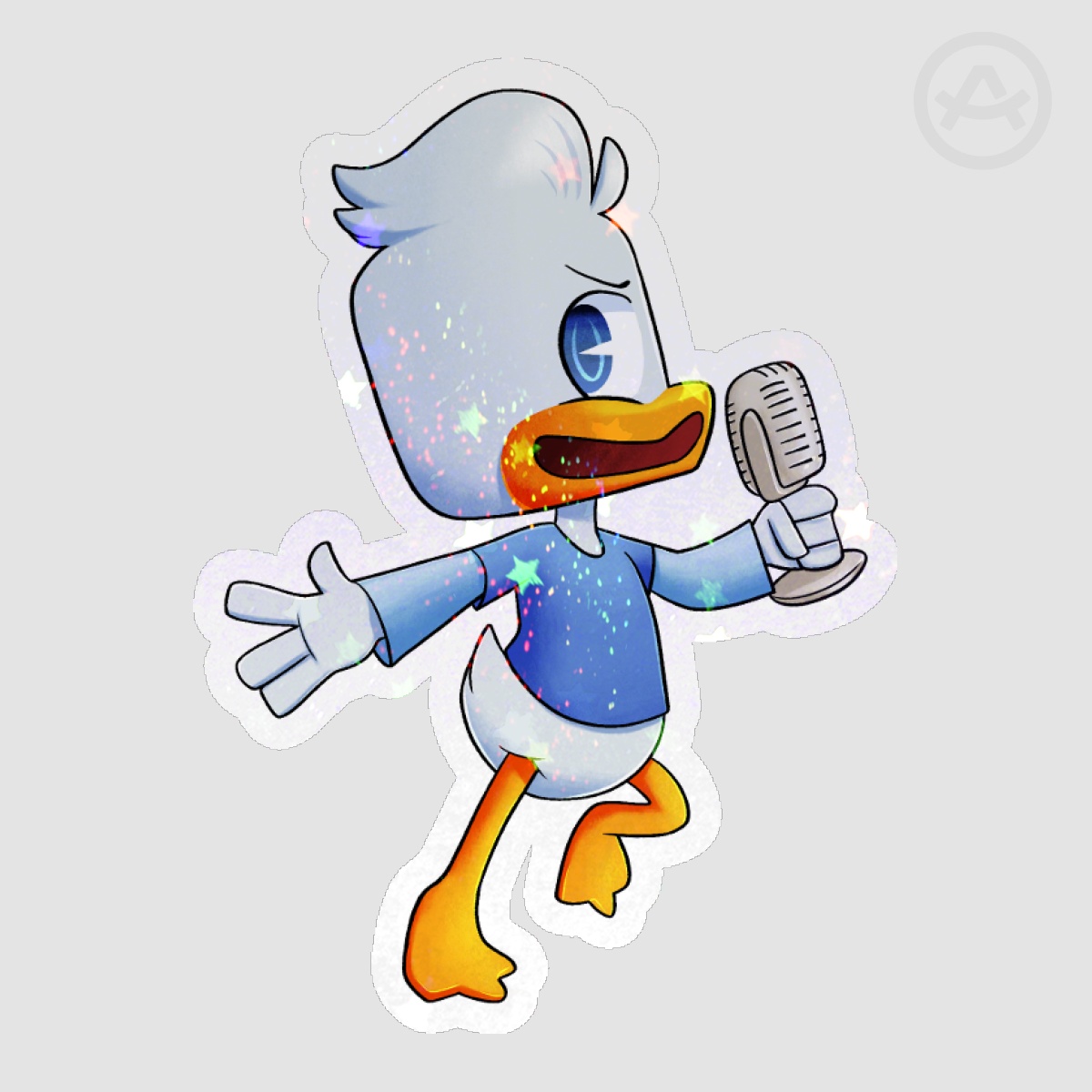 Dewey Duck (DT17) Sticker