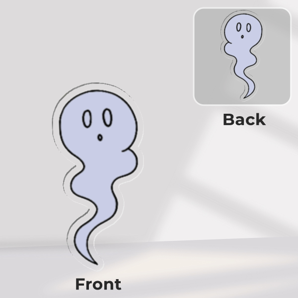 Little Ghost Acrylic Pins