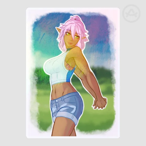 PoGo Elika Holo Sticker