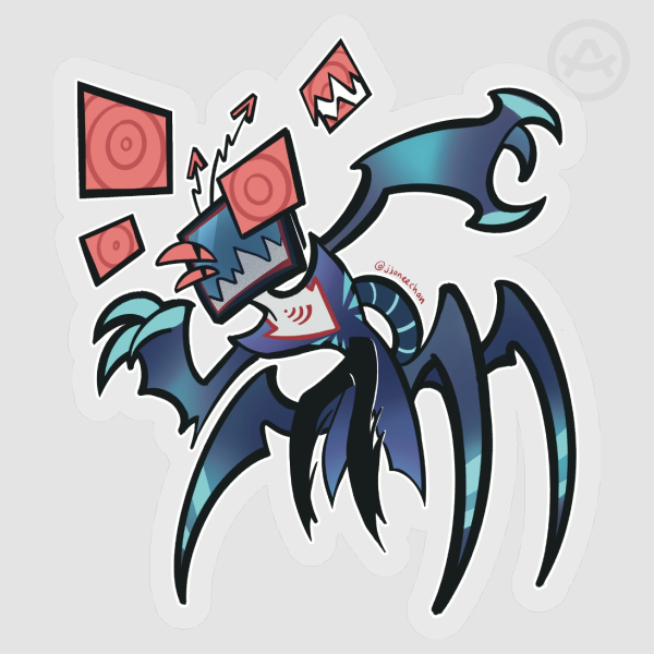 Virus Vox Sticker