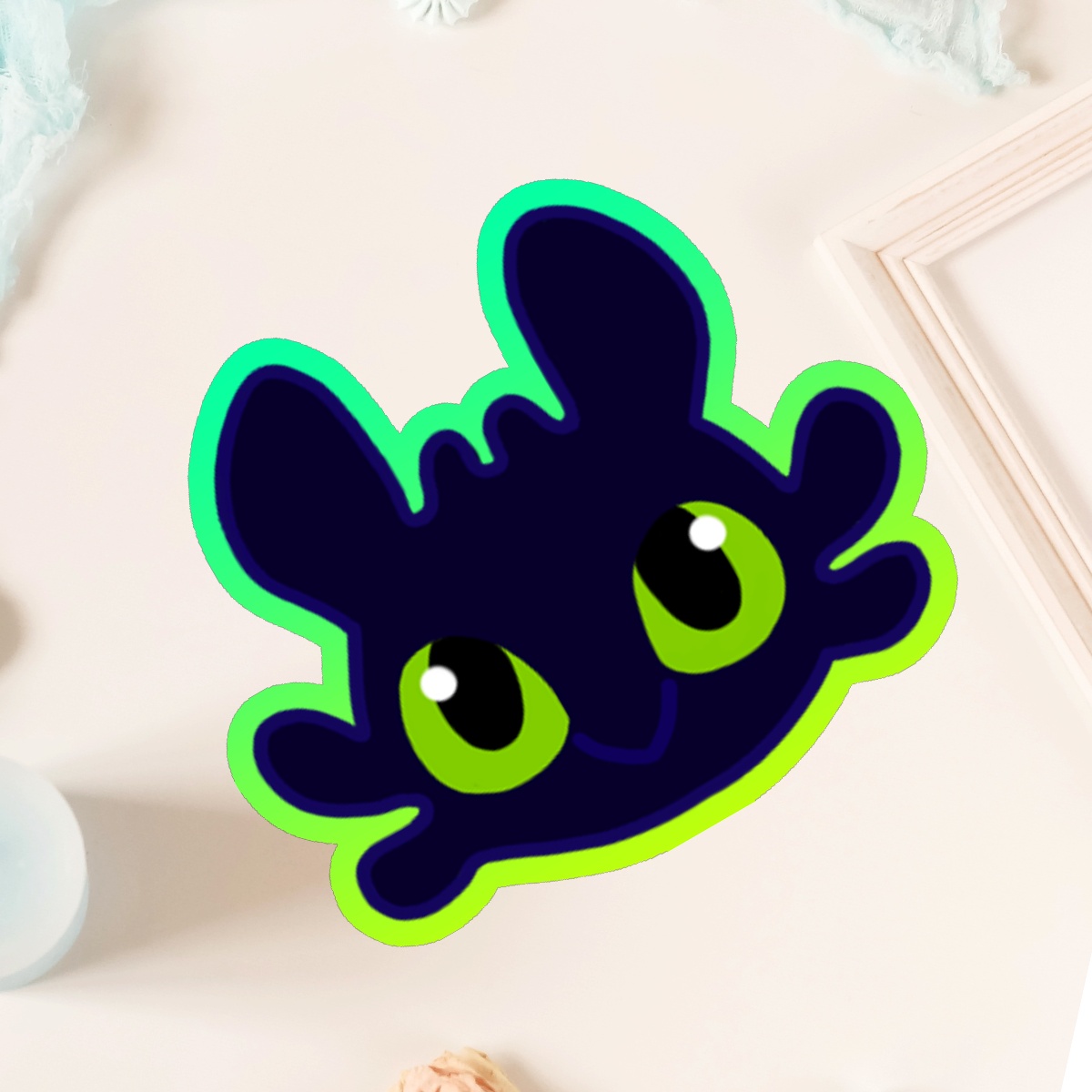 Toothless Soft Stickers