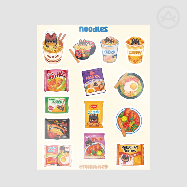 Coated Paper Stickers Sheet