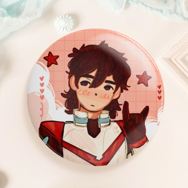 Keith Button Pin