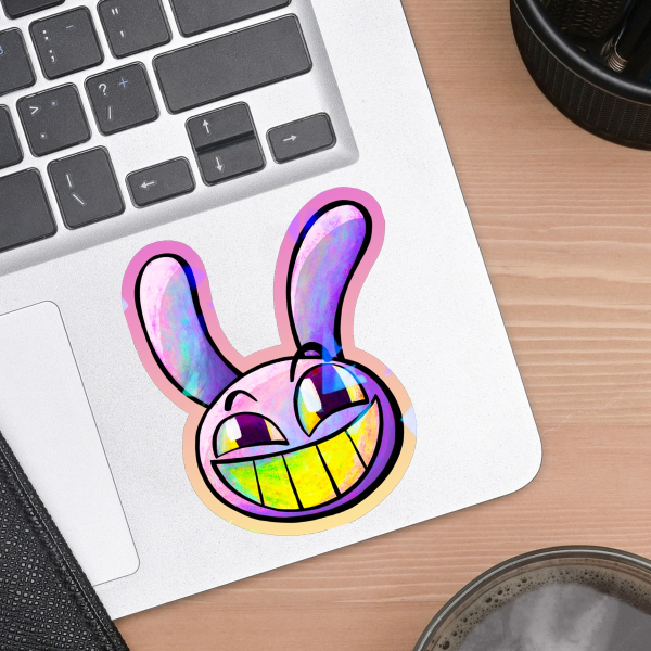 Jax Colored Edge Die Cut Stickers