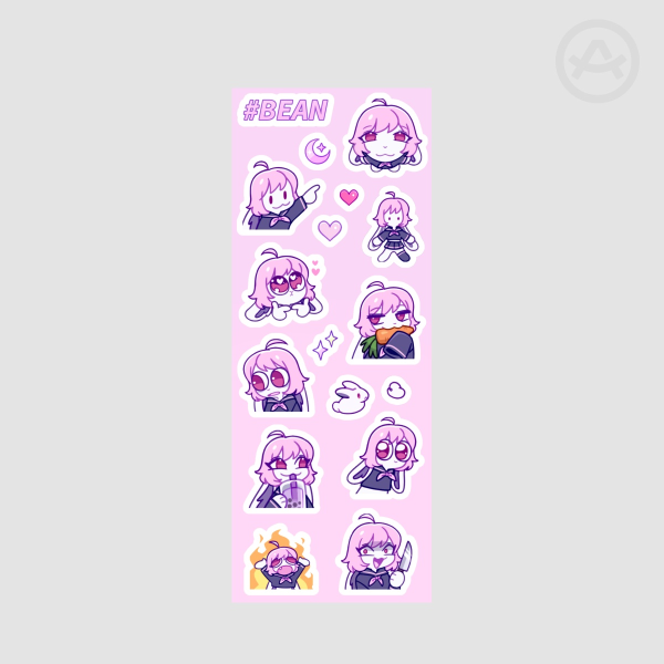 Bean sticker bundle