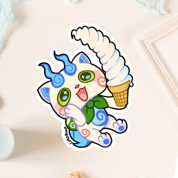 OH MY SWIRLS Sticker
