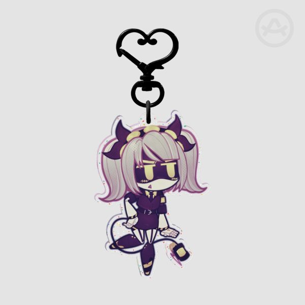 SD-J Glitter Acrylic Keychain