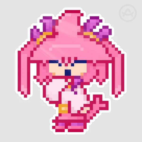 Reina Gummy Sticker