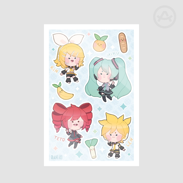Vocaloid - Stickers Sheet