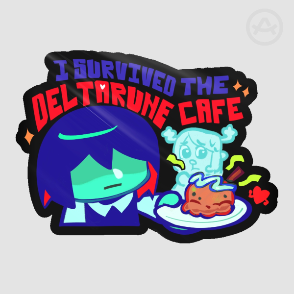 I survived the deltarune cafe
