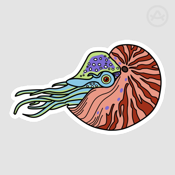 Nary The Nautilus Sticker