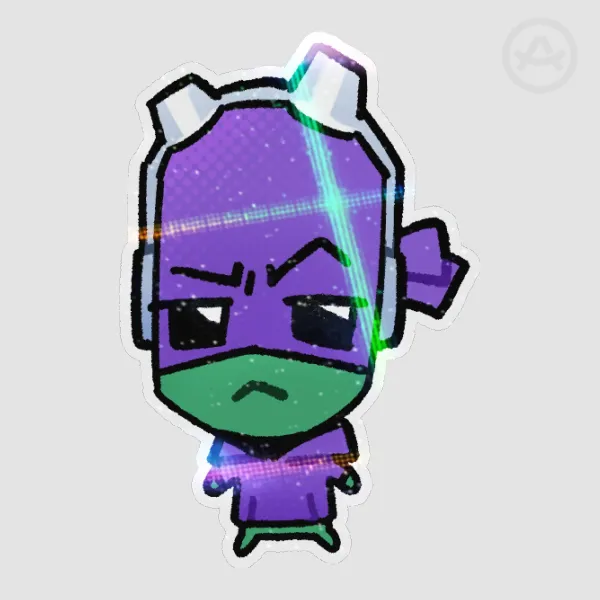Donnie Rottmnt Sticker