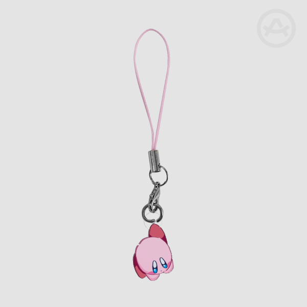 Kirby Acrylic Phone Charm