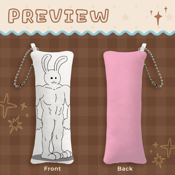 CONVICT Mini Body-Pillow Keychain