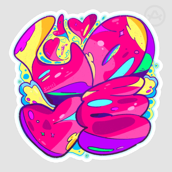 LOVE Sticker