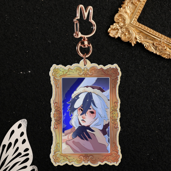[ OC ] Jorwyn - wood keychain