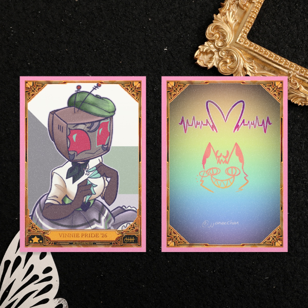 Pride ‘Demi’ Vinnie Foil Holo Fancard