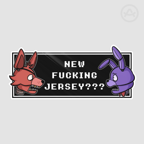Fnaf New Jersey Sticker